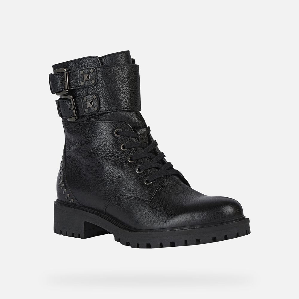 Geox Bayan Bot Siyah - Hoara - SNJ-715284